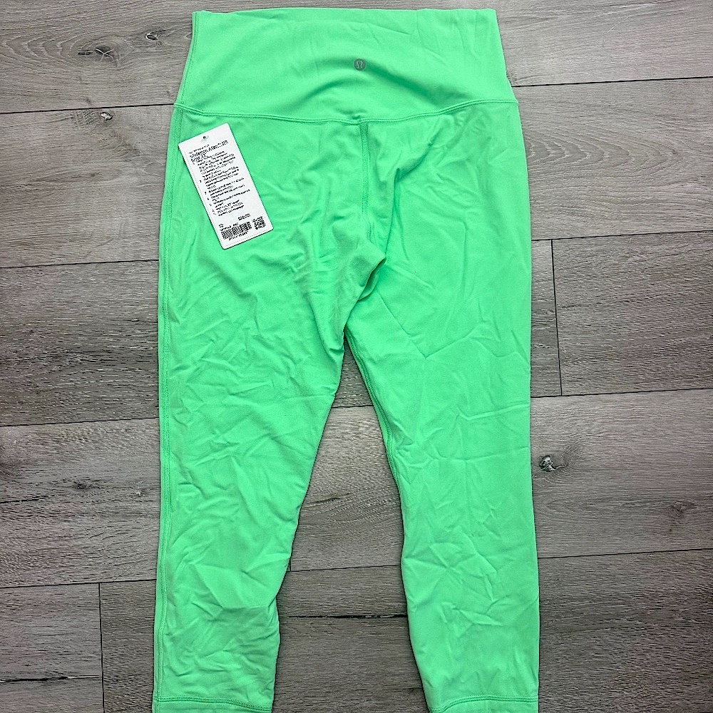 Lululemon Align™ High-Rise Crop 23” – Pistachio – Size 12 (NWT)